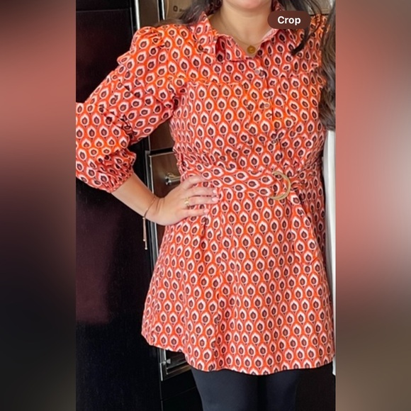 Zara Printer Short Dress - Picture 3 of 3